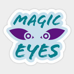 Magic Eyes Sticker